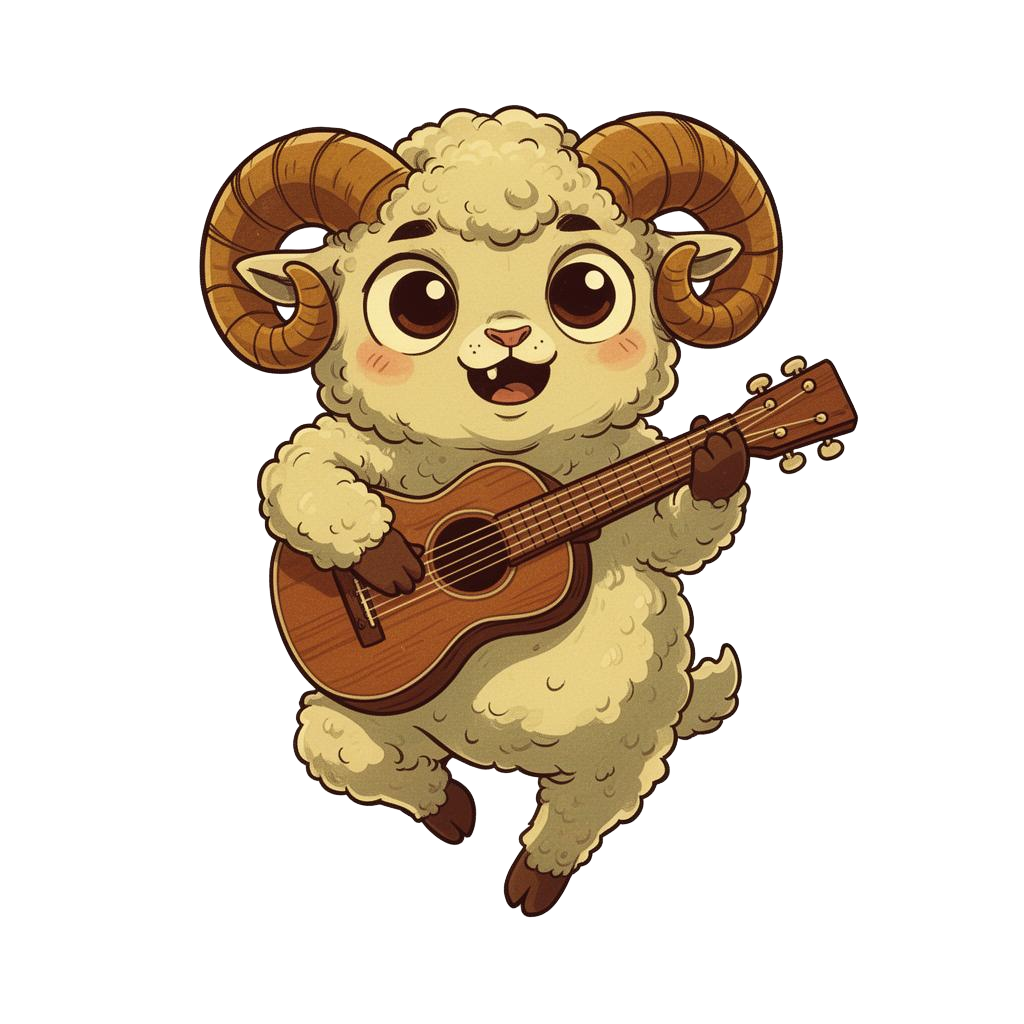 The Dancing Ram mascot
